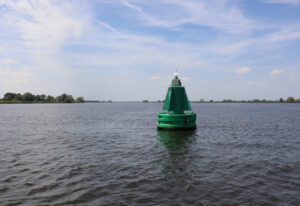 Baken op het water